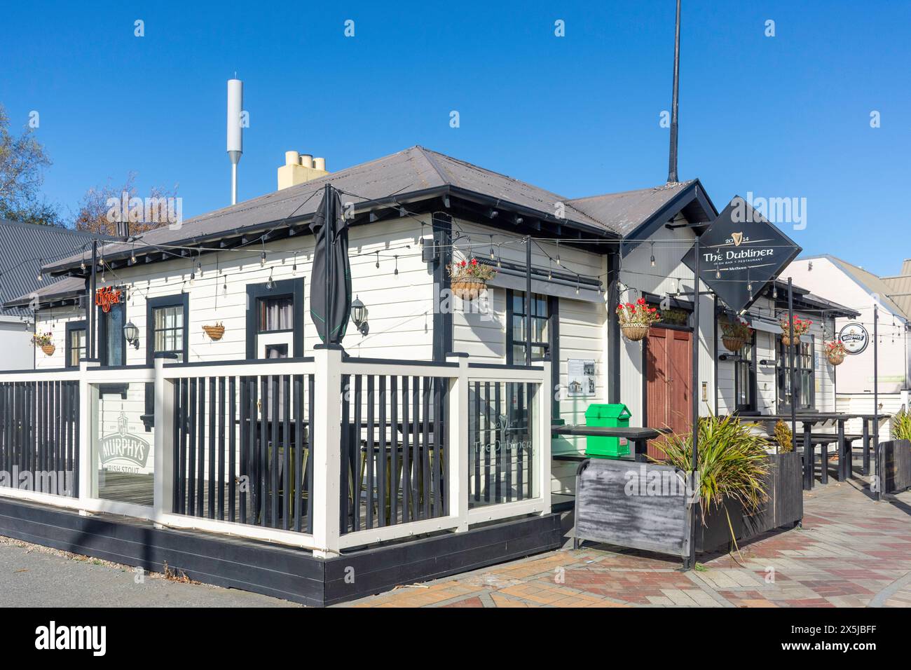 The Dubliner Irish Bar, main Street, Methven, Canterbury, Île du Sud, nouvelle-Zélande Banque D'Images