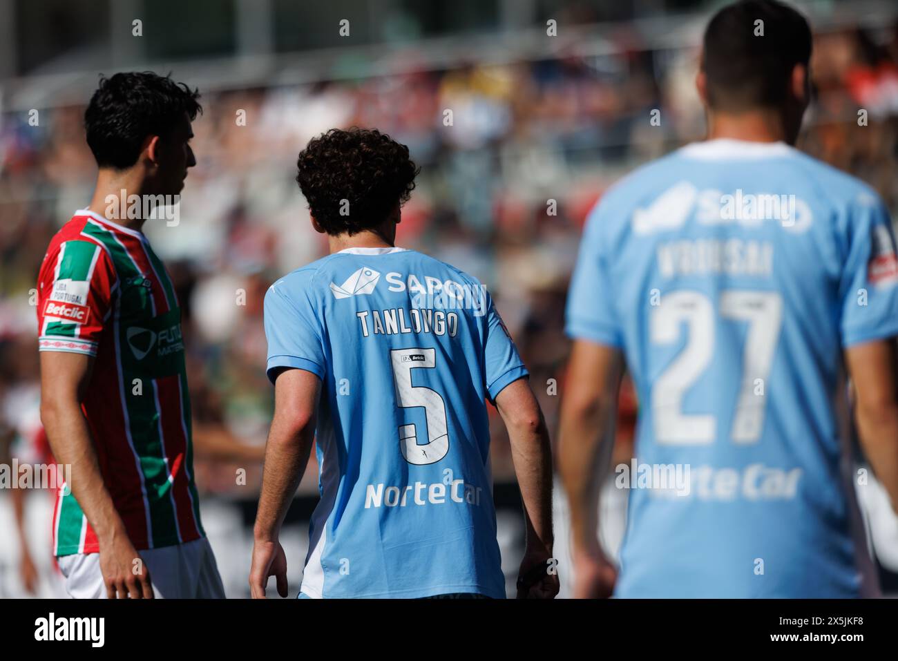 Matteo Tanlongo pendant le match de Liga Portugal entre CF Estrela Amadora et Rio Ave FC à Estadio Jose Gomes, Amadora, Lisbonne, Portugal. (Maciej Rogow Banque D'Images