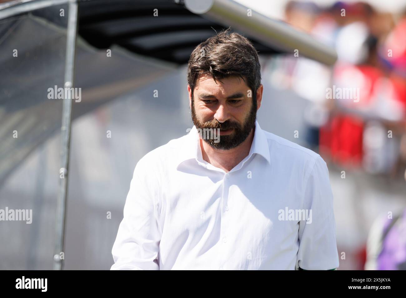 X pendant le match de Liga Portugal entre CF Estrela Amadora et Rio Ave FC à Estadio Jose Gomes, Amadora, Lisbonne, Portugal. (Maciej Rogowski) Banque D'Images