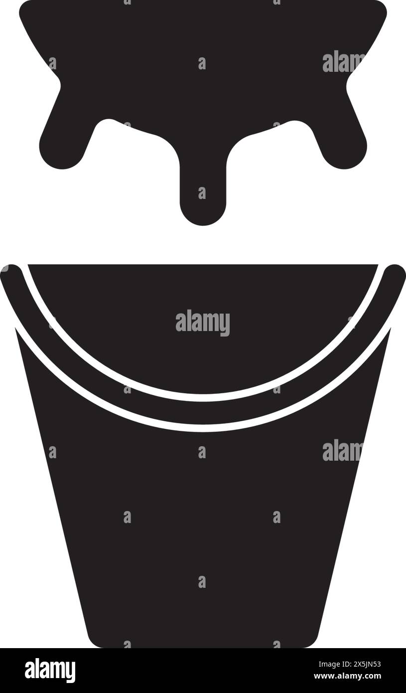 conception de symbole d'illustration vectorielle d'icône de lait Illustration de Vecteur