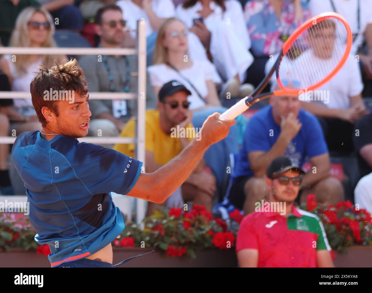Rome, Italie. 10 mai 2024. Rome - Tennis, Rome, Internazionali d'Italia BNL, Flavio Cobolli, 10 mai 2024. Photo Felice Calabro's Editorial usage Only Credit : Independent photo Agency/Alamy Live News Banque D'Images