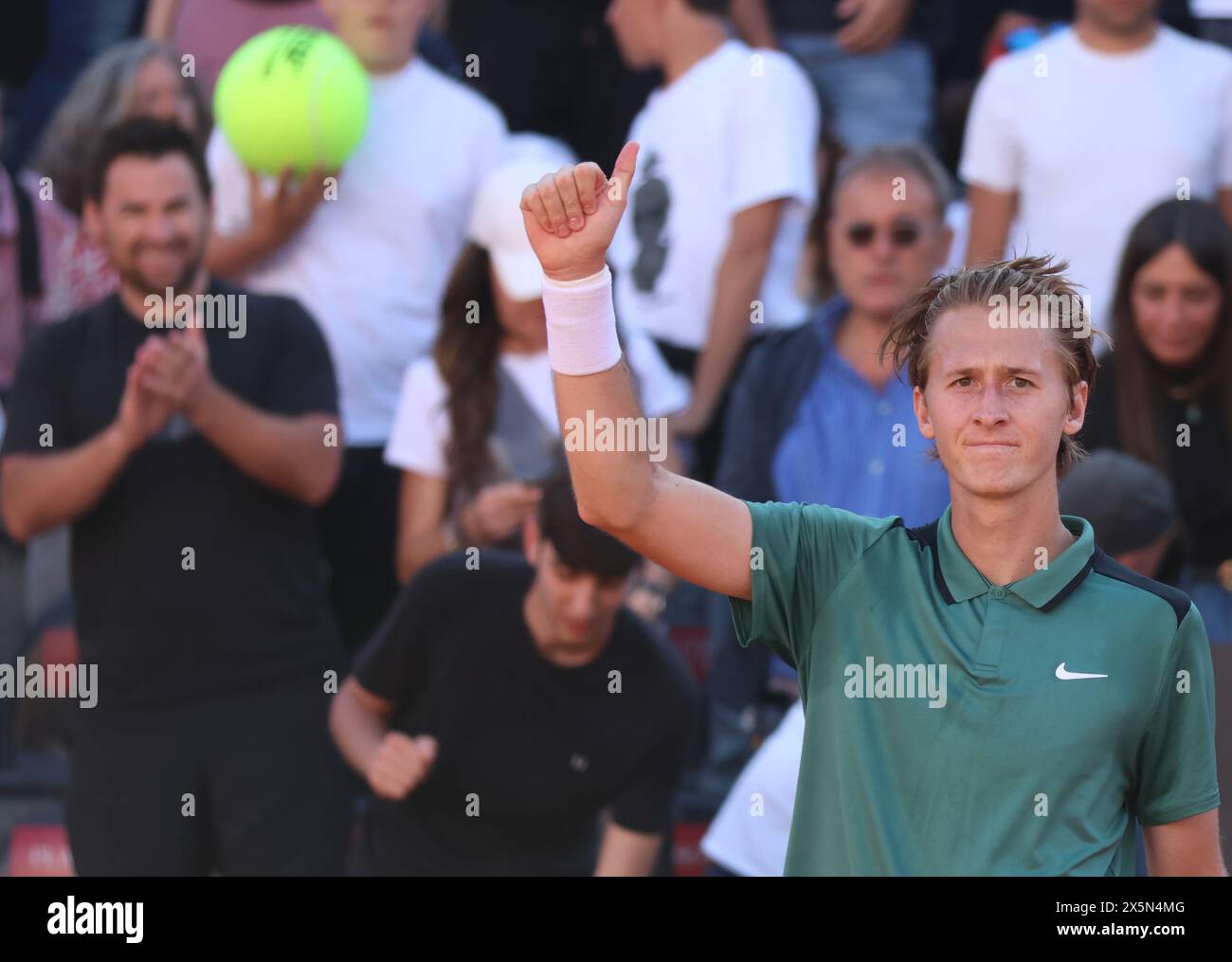 Rome, Italie. 10 mai 2024. Rome - Tennis, Rome, Internazionali d'Italia BNL, Sebastian Korda, 10 mai 2024. Photo Felice Calabro's Editorial usage Only Credit : Independent photo Agency/Alamy Live News Banque D'Images