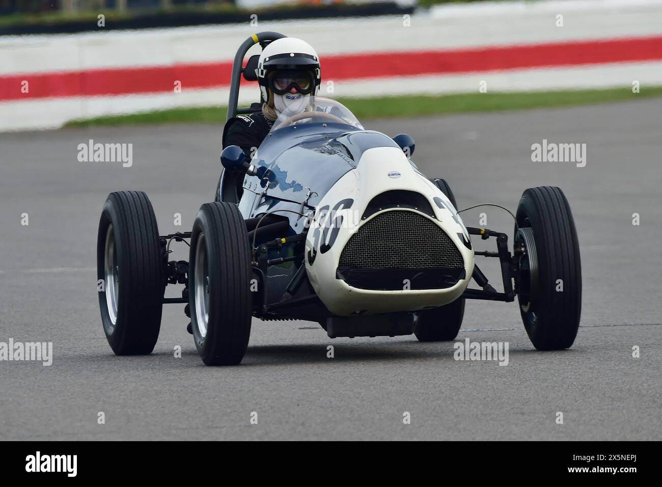 Erik Staes, Cooper-Bristol Mk2 T23, Parnell Cup, vingt minutes de course pour Grand Prix, formule 2 et Voiturette Cars, qui ont concouru dans les années 1 Banque D'Images