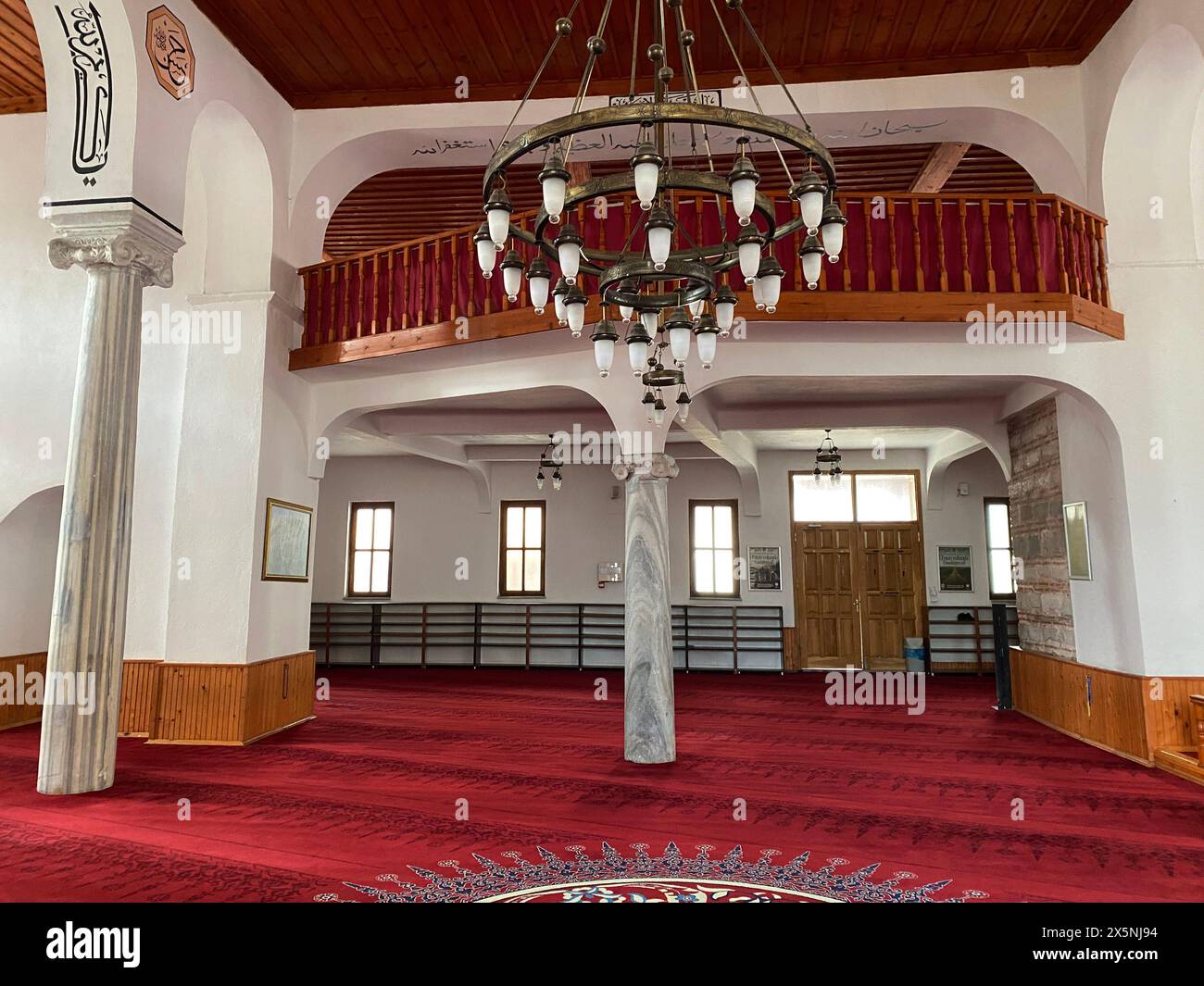 La mosquée Orhan Gazi, située dans le quartier d'Eregli à Zonguldak, est à l'origine une église byzantine. Banque D'Images