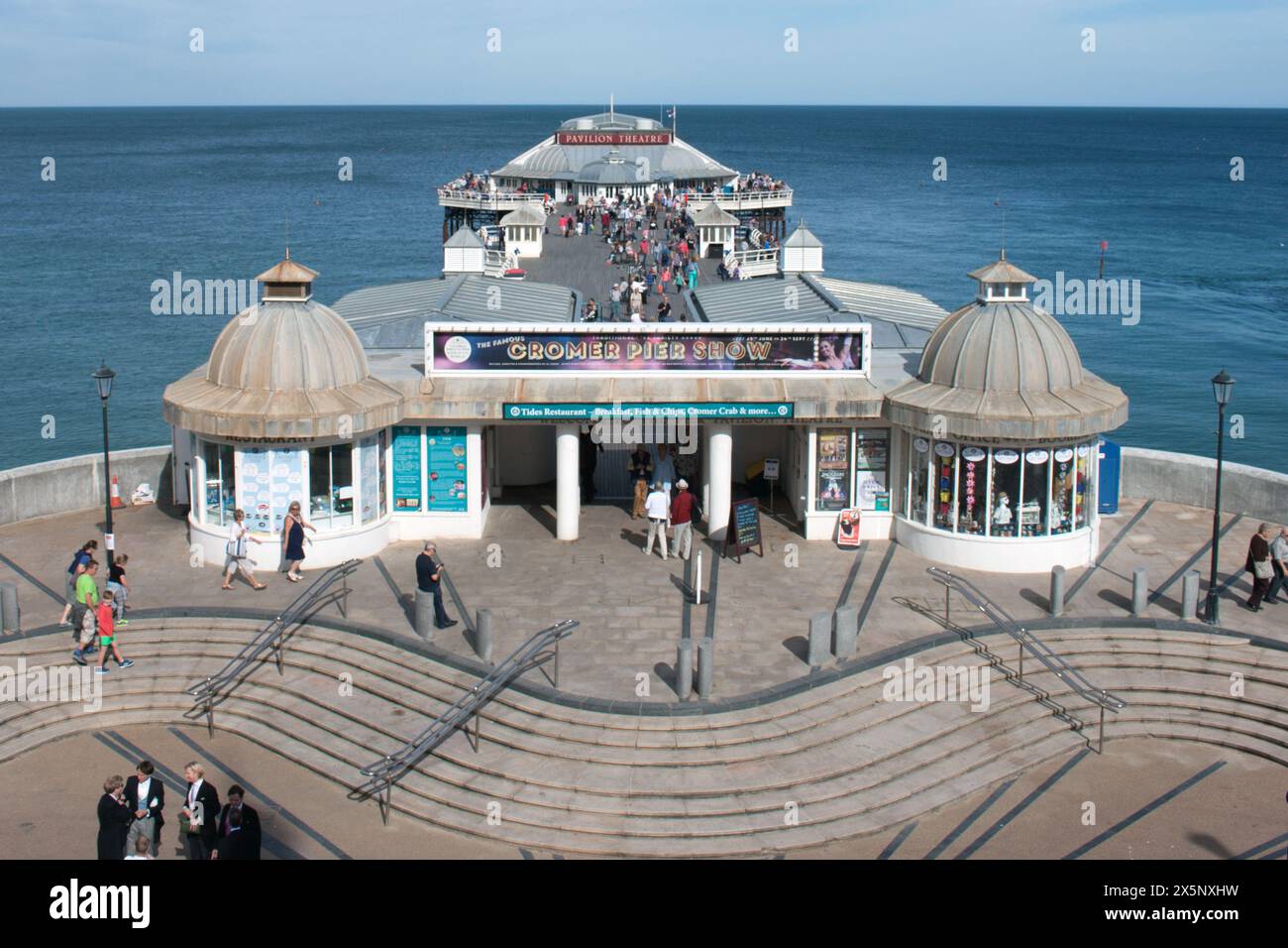 Royaume-Uni, Norfolk - Cromer Pier Banque D'Images