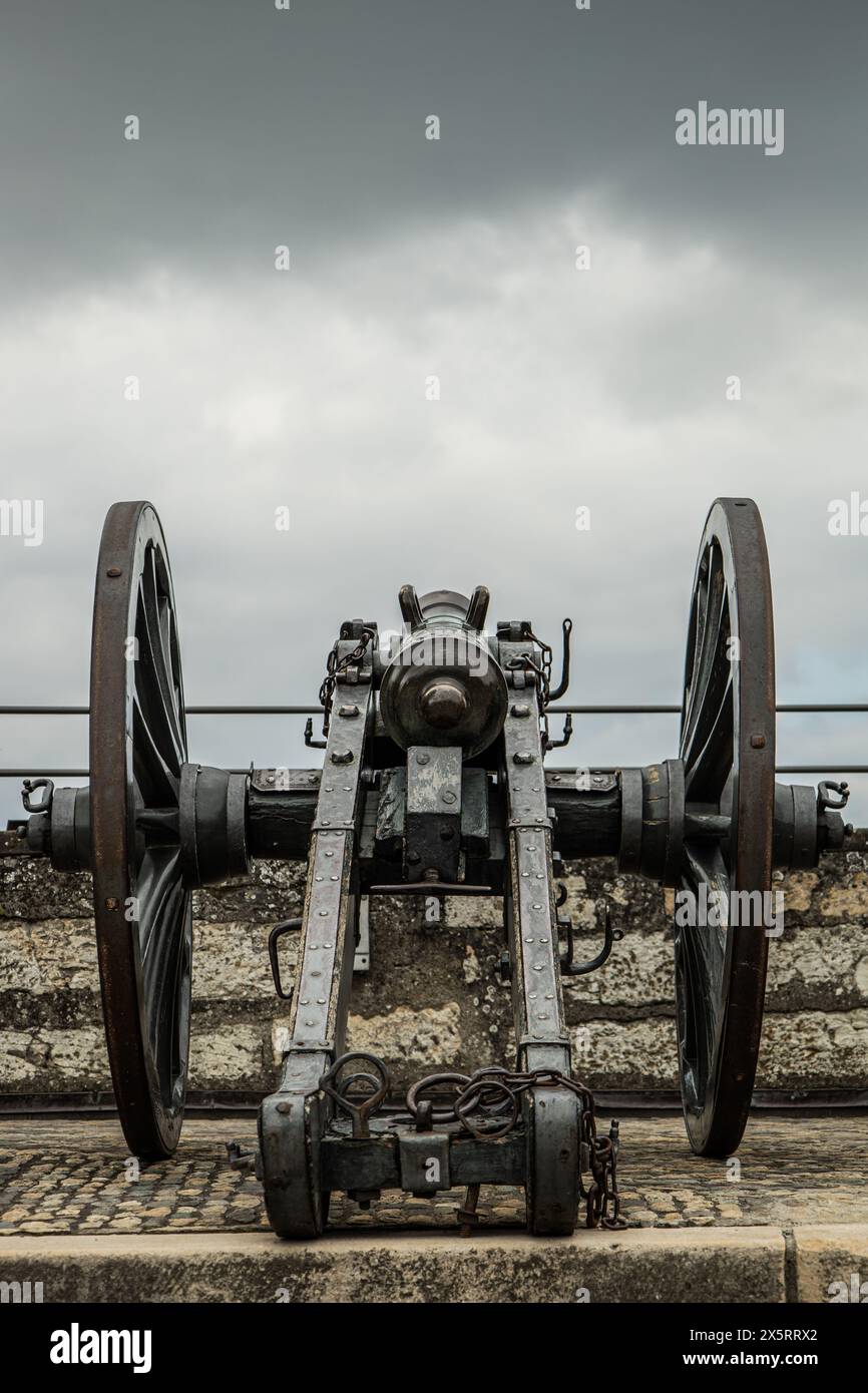 Canon médiéval Banque D'Images