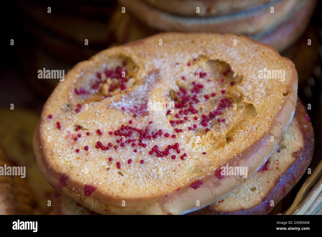 Oaxaca, Mexique, Amérique du Nord. Célébrations du jour des morts. 'PAN de Muertos' ('pain des morts'). Banque D'Images