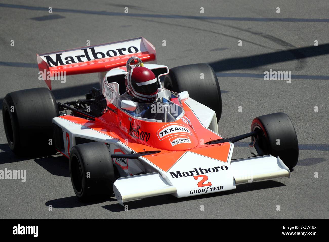 Monaco, France. 11 mai 2024. © PHOTOPQR/NICE MATIN/Jean François Ottonello ; Monaco ; 11/05/2024 ; 13e Grand Prix historique de Monaco - qualifications - Serie E - 2 McLaren M23 Historic Grand Prix à Monaco le 11 mai 2024. Crédit : MAXPPP/Alamy Live News Banque D'Images