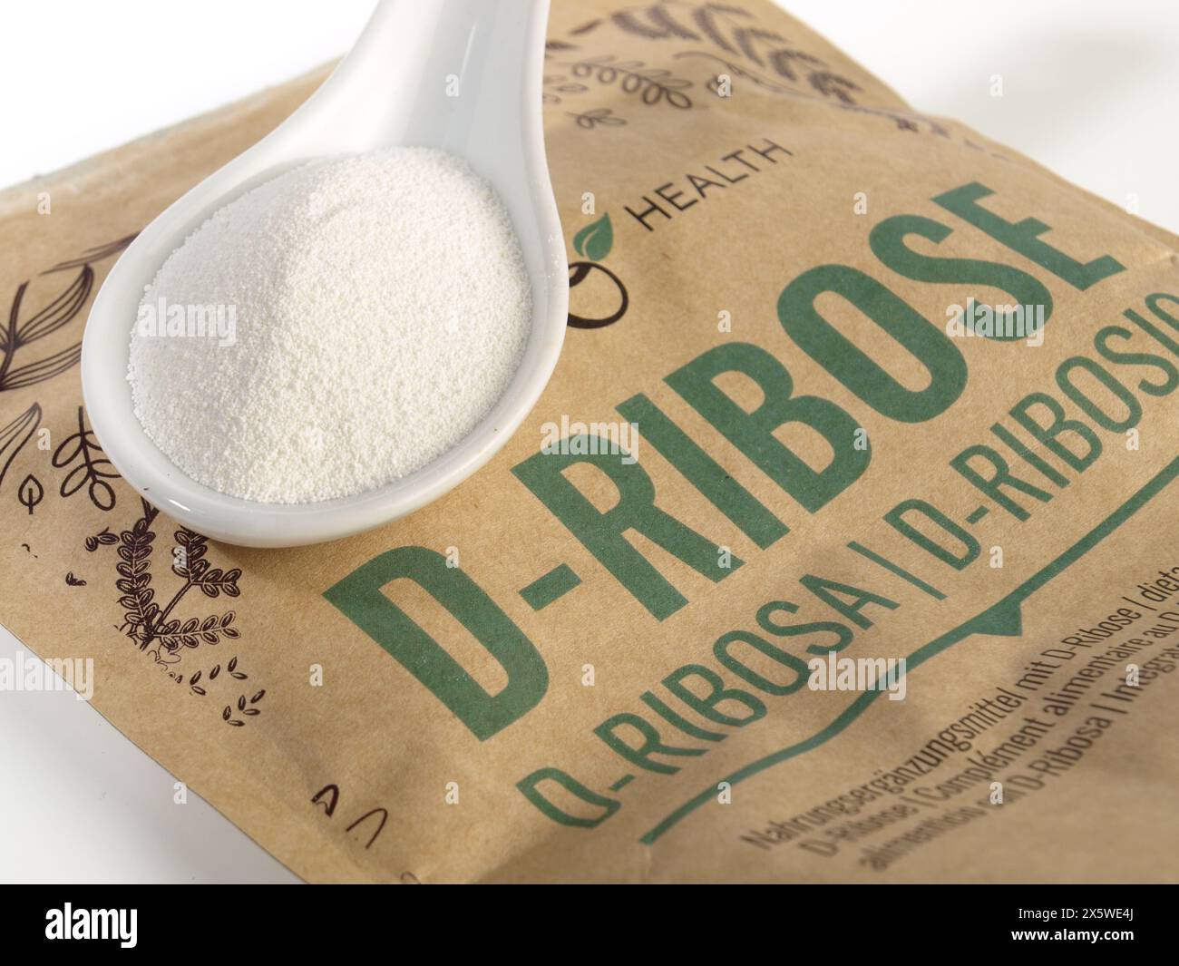 Poudre de d-ribose Banque D'Images
