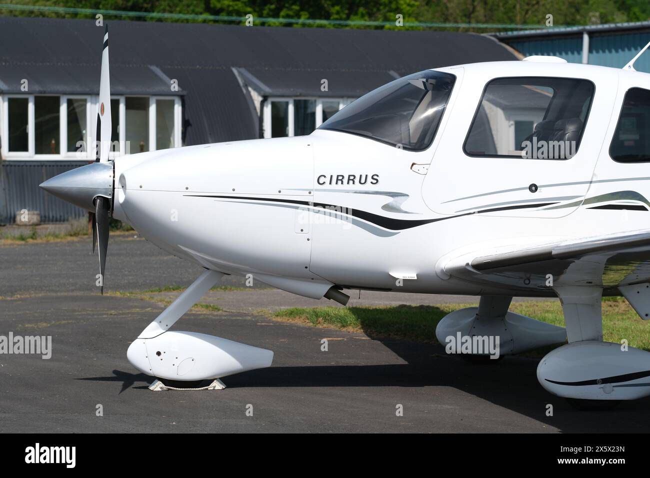 Cirrus SR22 avion léger moderne utilisé par les pilotes de l'aviation générale Banque D'Images