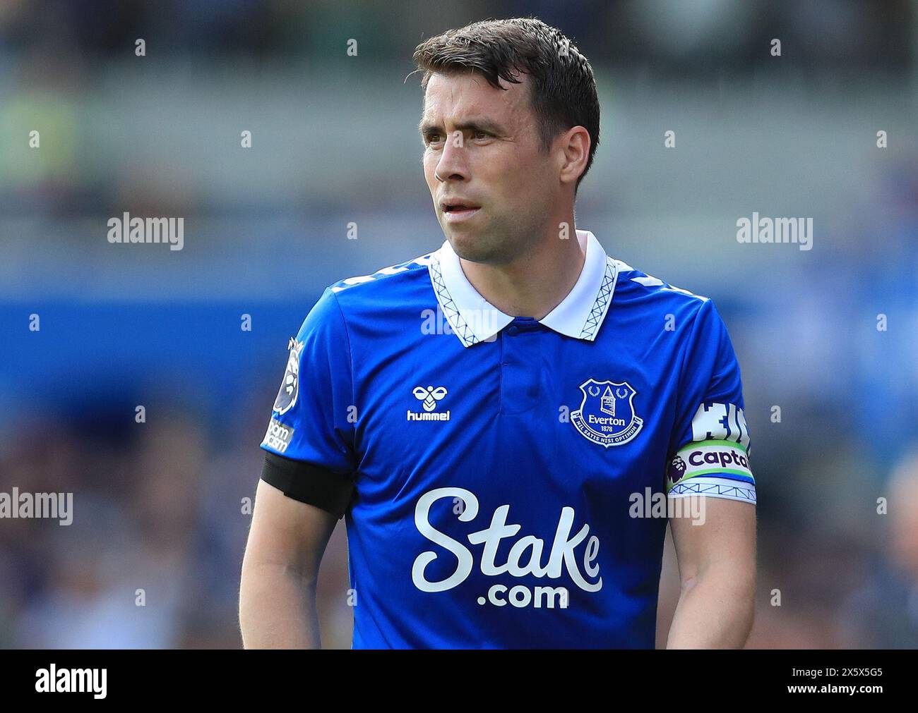 Goodison Park, Liverpool, Royaume-Uni. 11 mai 2024. Premier League Football, Everton contre Sheffield United ; Seamus Coleman d'Everton Credit : action plus Sports/Alamy Live News Banque D'Images