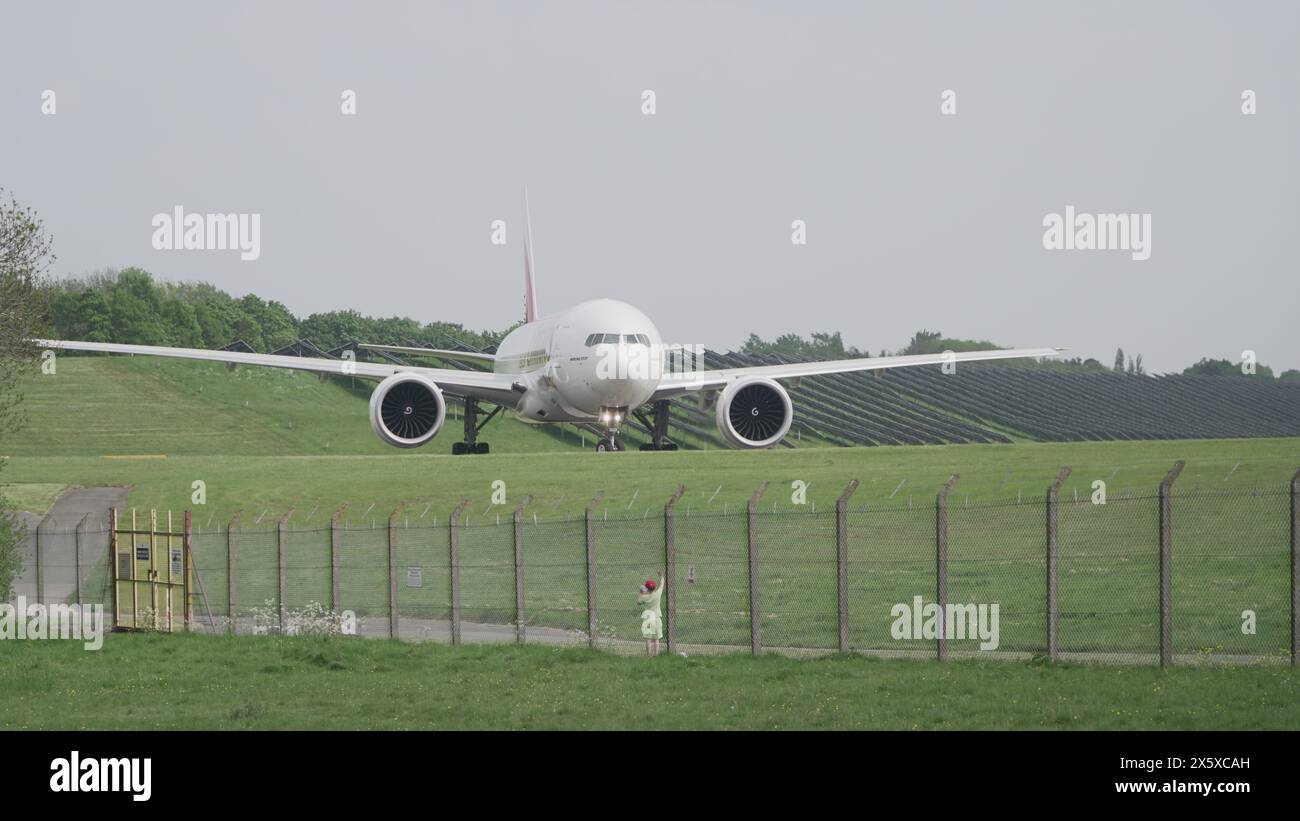 Emirates ShyCargo Boeing 777 Banque D'Images