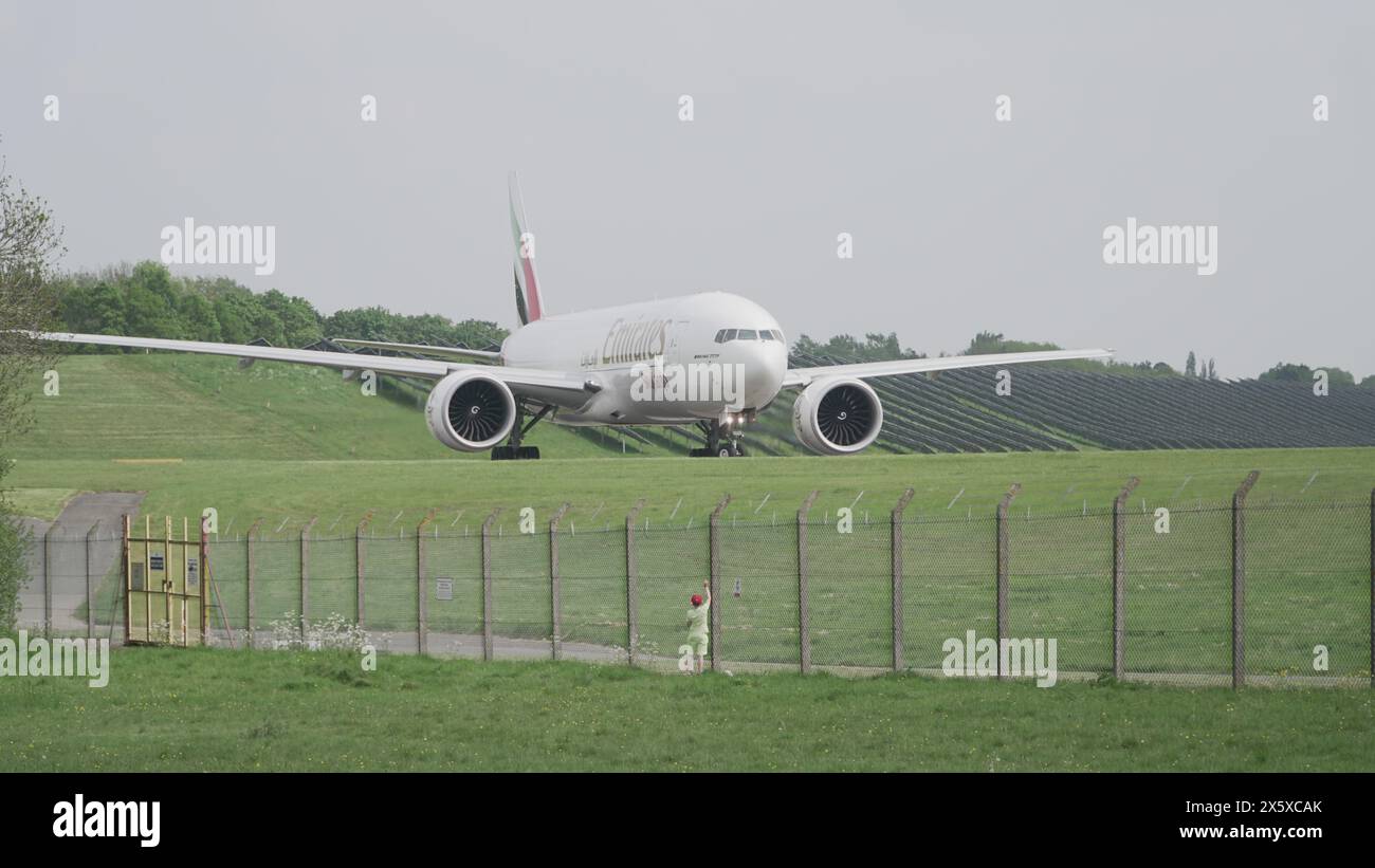 Emirates ShyCargo Boeing 777 Banque D'Images