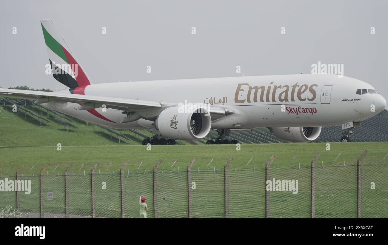 Emirates ShyCargo Boeing 777 Banque D'Images
