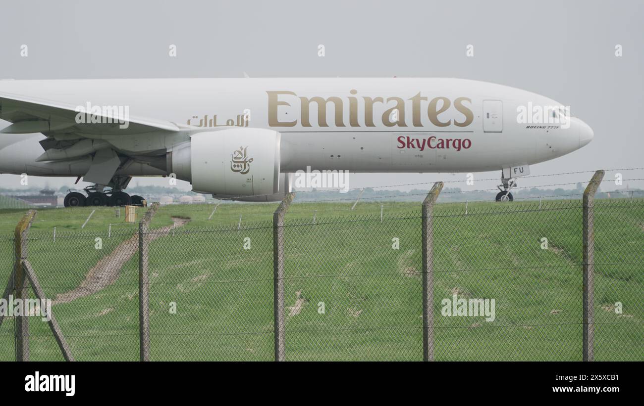 Emirates ShyCargo Boeing 777 Banque D'Images
