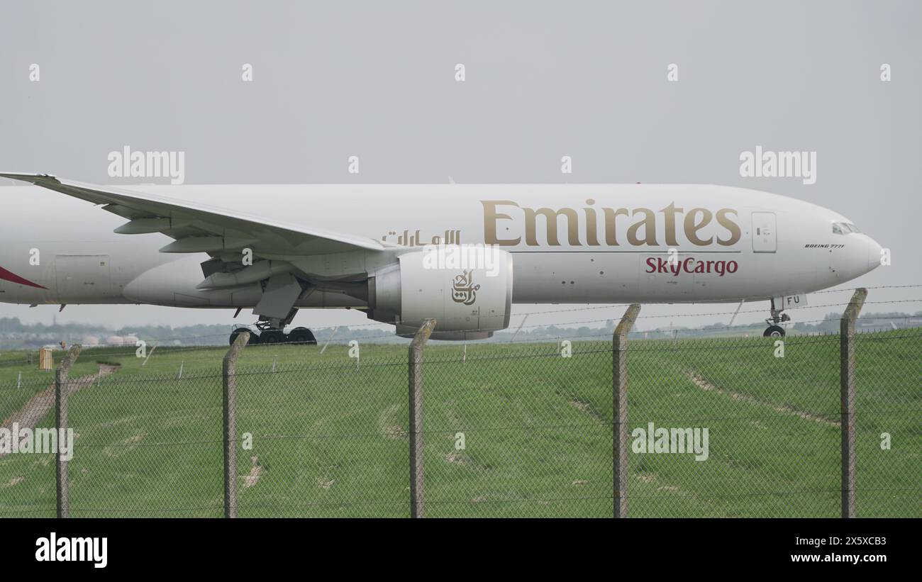 Emirates ShyCargo Boeing 777 Banque D'Images