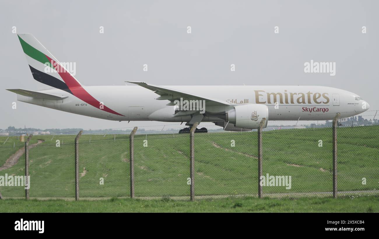 Emirates ShyCargo Boeing 777 Banque D'Images