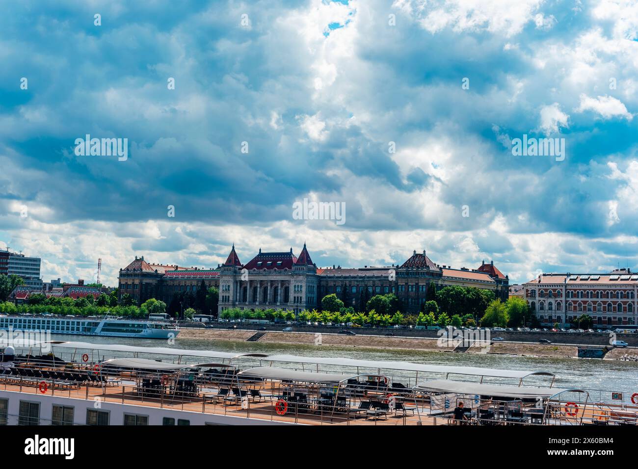 Belle vue sur Budapest, Hongrie. Banque D'Images