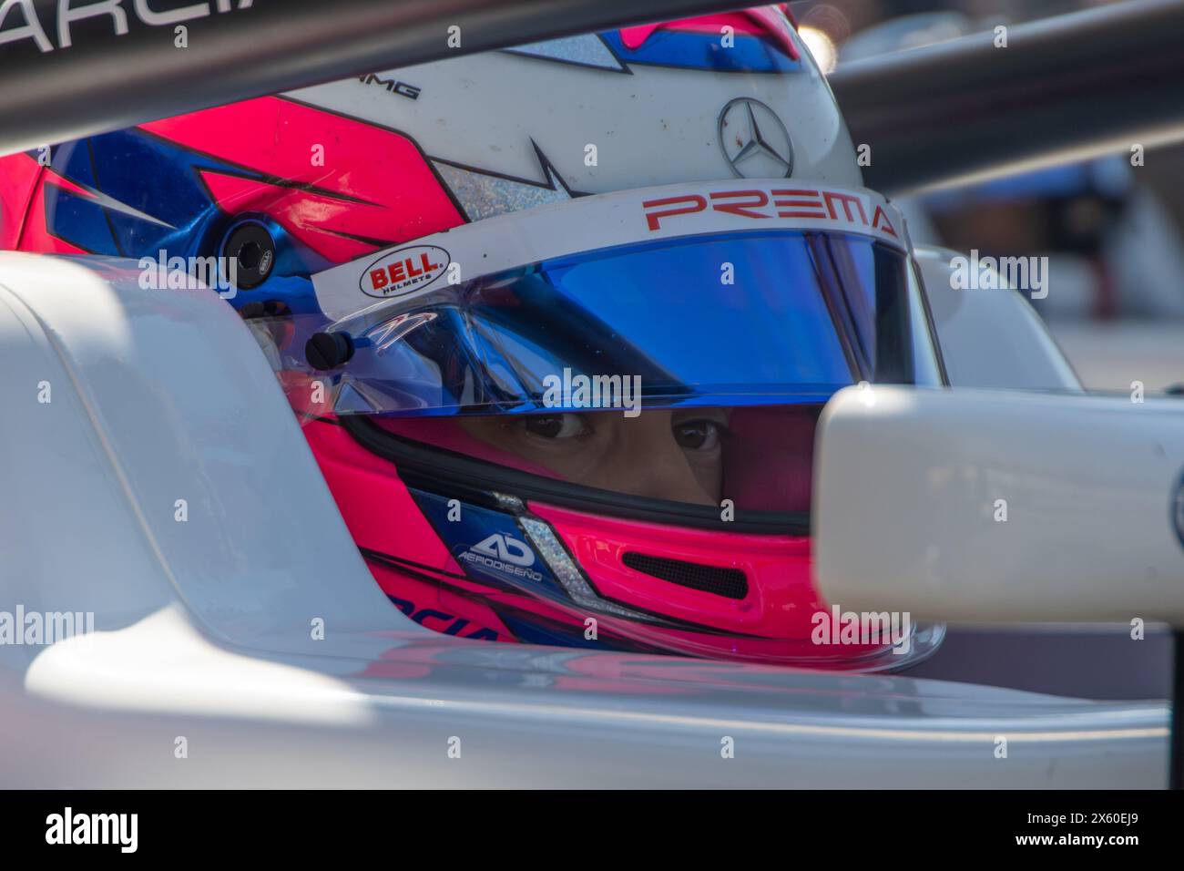 10. Mai 2024, Hockenheimring (Allemagne : Freies Training der FRECA (formule régionale par Alpine 2024). Bild : Nahaufnahme von Marta Garcia (Espagnol) Banque D'Images