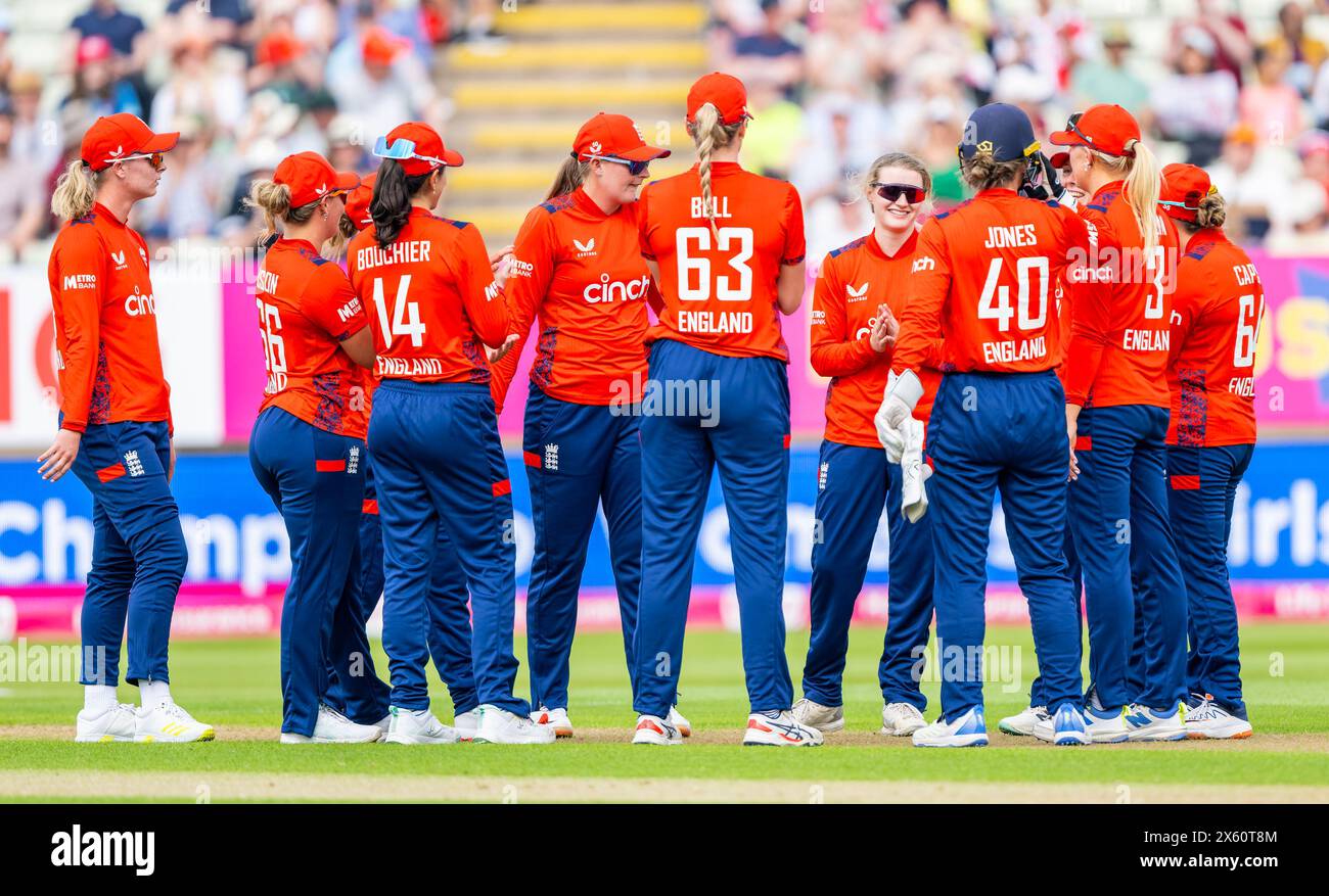 Joueurs d'Angleterre lors de la série internationale Vitality T20 entre l'Angleterre et le Pakistan Banque D'Images