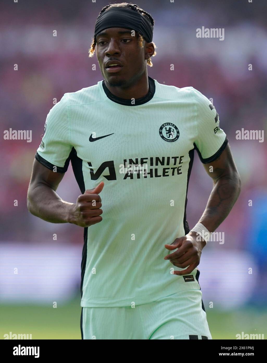 Nottingham, Royaume-Uni. 11 mai 2024. Noni Madueke de Chelsea lors du match de premier League au City Ground, Nottingham. Le crédit photo devrait se lire : Andrew Yates/Sportimage crédit : Sportimage Ltd/Alamy Live News Banque D'Images