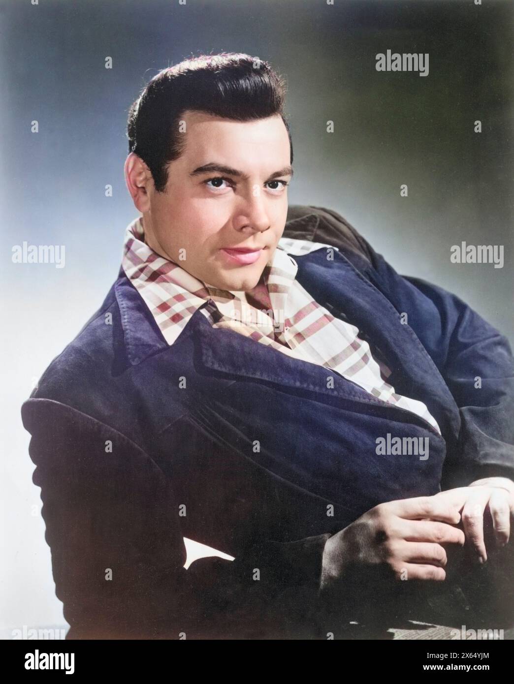 Lanza, Mario, 31.1.1921 - 7.10.1959, acteur américain, portrait, 1950S, AUTORISATION-DROITS-SUPPLÉMENTAIRE-INFO-NON-DISPONIBLE Banque D'Images