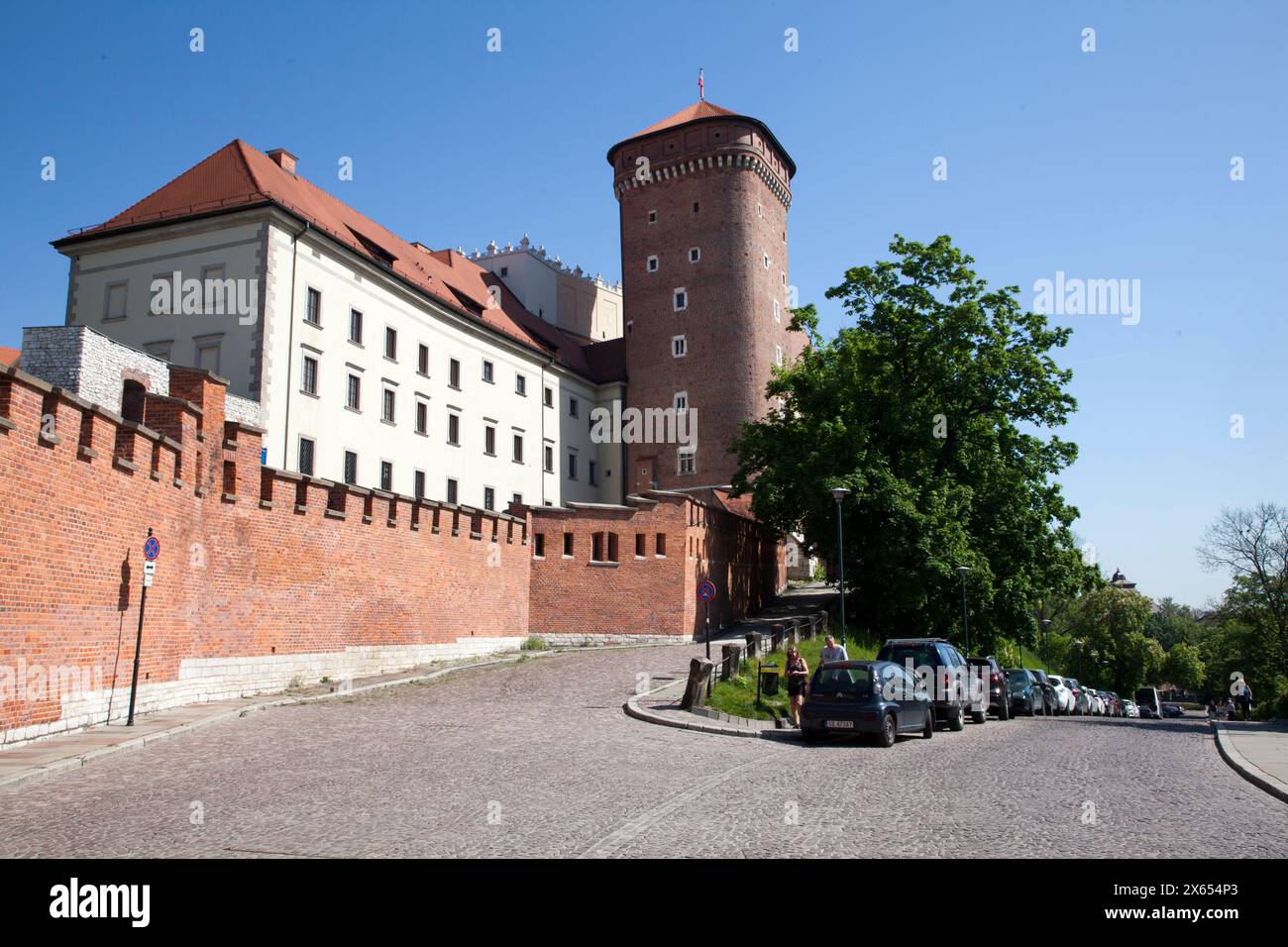 Tour Senatorska - Baszta Senatorska na Wawelu Banque D'Images
