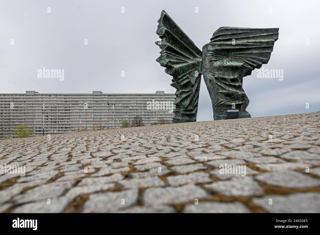 Monument des insurgés de Silésie, , Katowice, Silésie, Pologne Banque D'Images