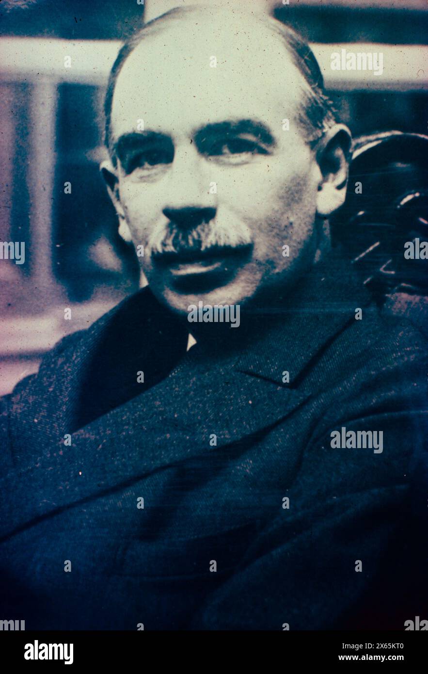Portrait de l'économiste britannique John Maynard Keynes, années 1930 Banque D'Images