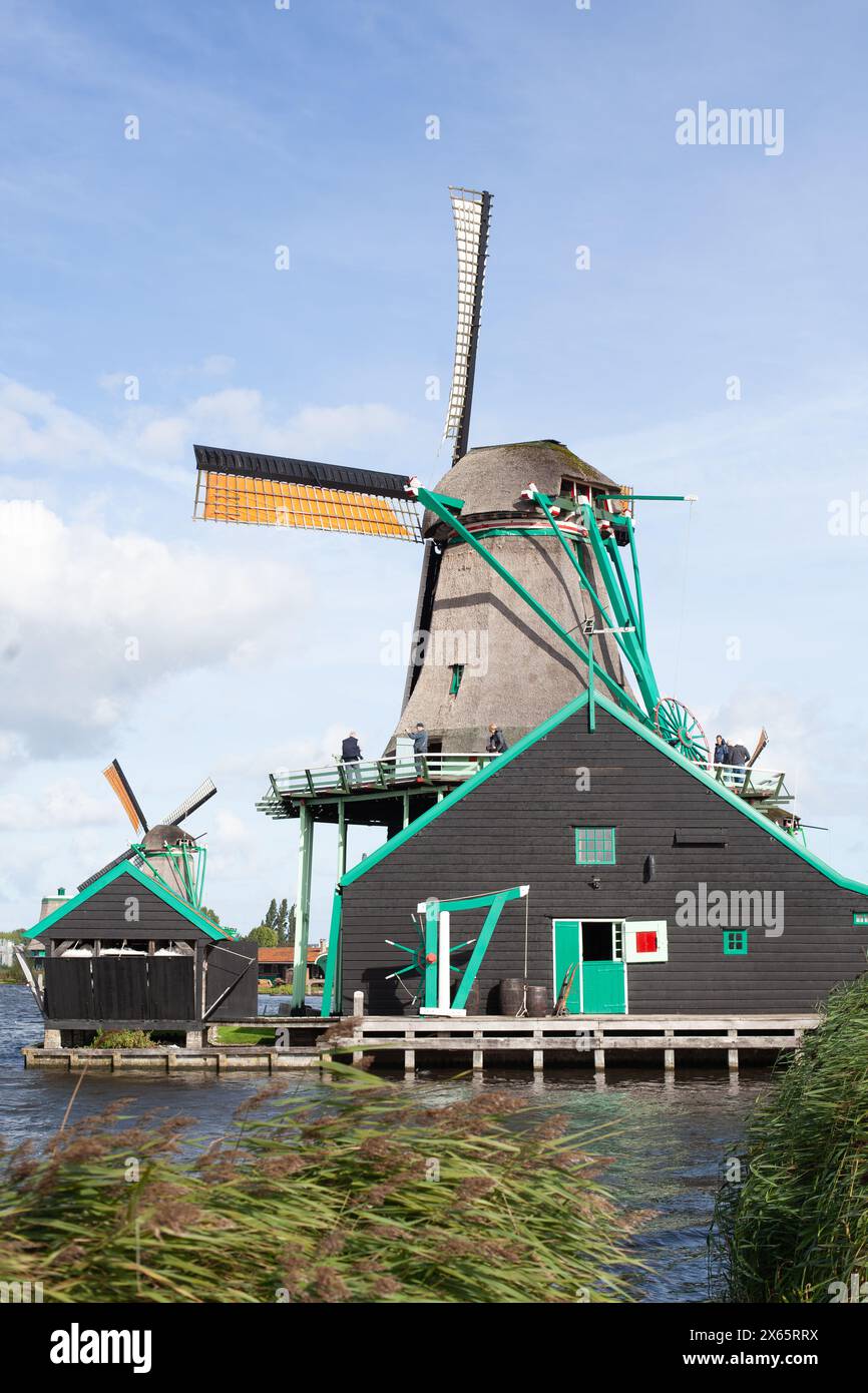 Windmill à Amsterdam produit des peintures et des pigments pour artiste Banque D'Images