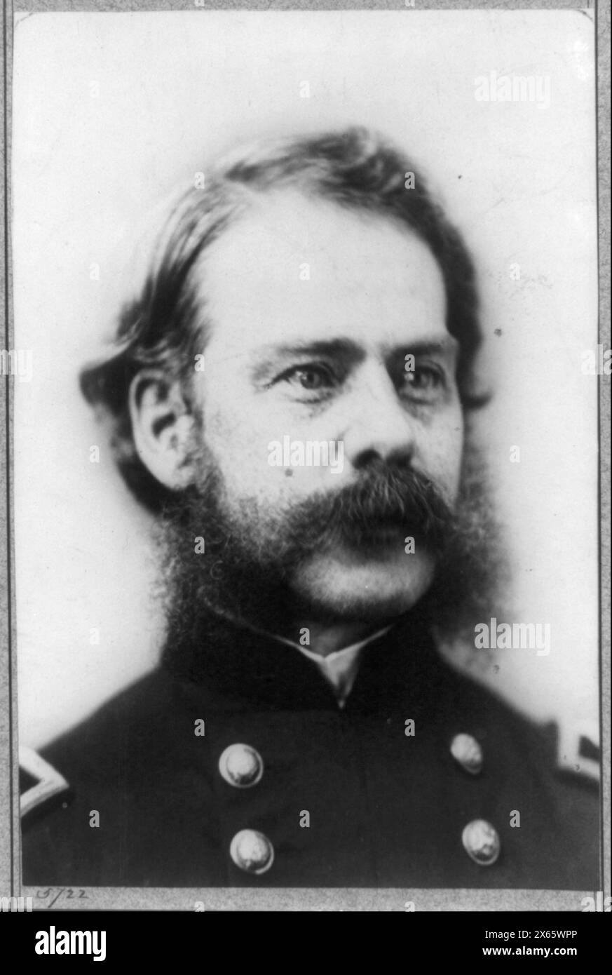 BV't Maj. Gen. J.A. Hardie, . Collection de photographies de la guerre de Sécession., no 5722.. Hardie, James Allen,--1823-1876--Service militaire. , États-Unis--histoire--Guerre civile, 1861-1865--personnel militaire--Union. Banque D'Images