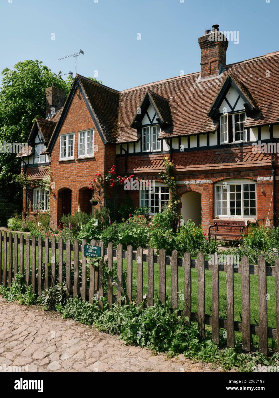 L'architecture du village d'Avebury, Wiltshire, Angleterre Royaume-Uni Banque D'Images