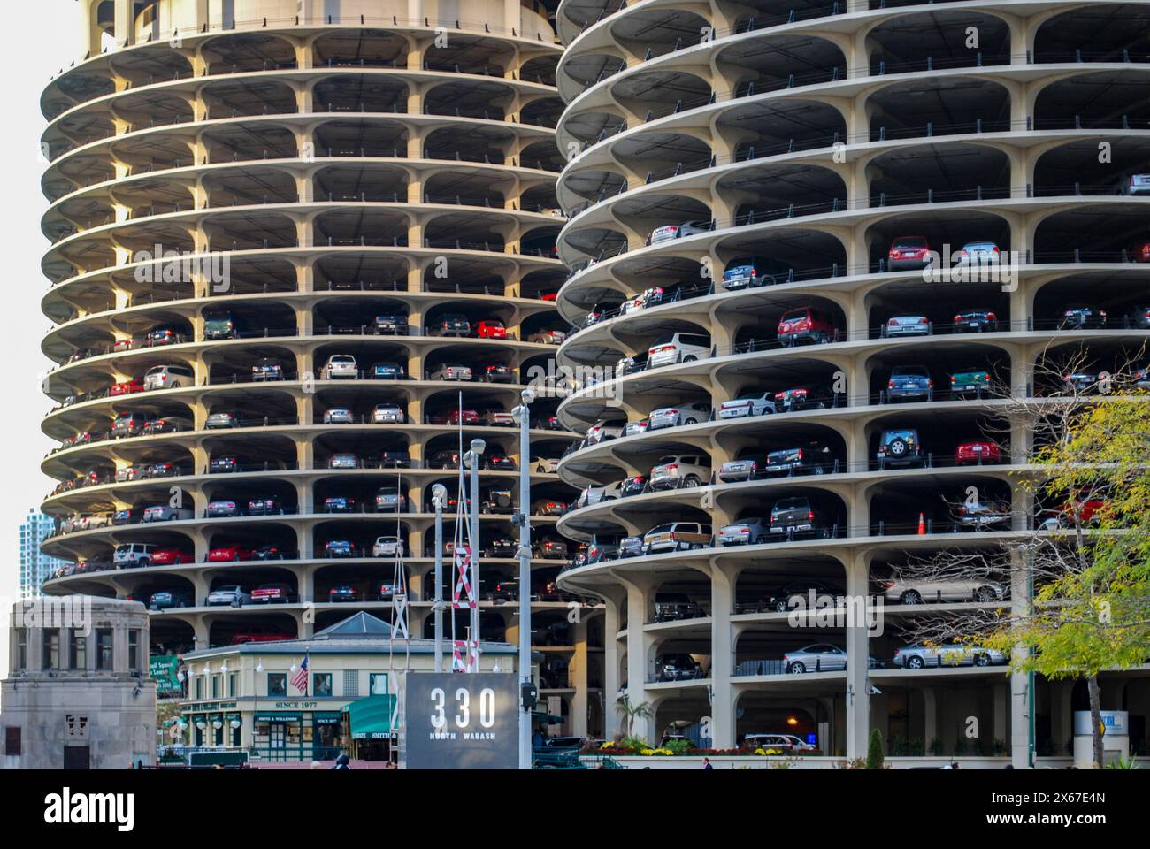 Marina City, Chicago Banque D'Images