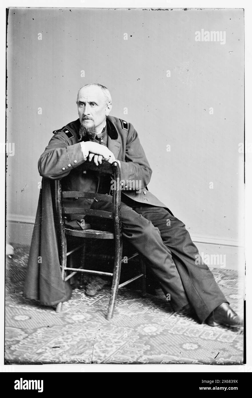 Philip R. de Trobriand, photographies de la guerre civile 1861-1865 Banque D'Images