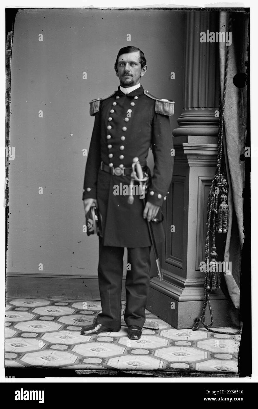 Surg. S.J. Jones, U.S. N., photographies de la guerre de Sécession 1861-1865 Banque D'Images