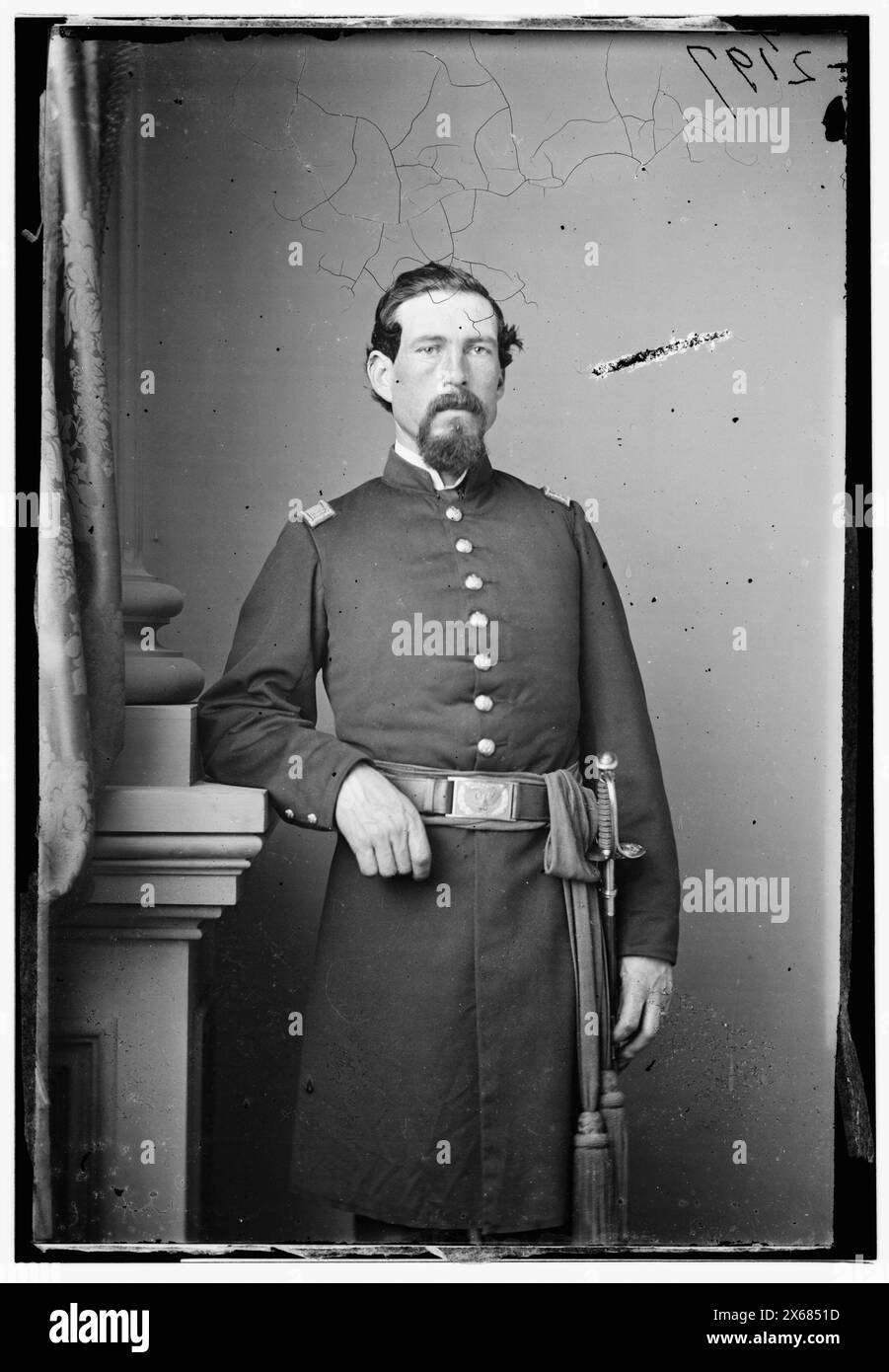 Major James O'Reilly, 69th PA, photographies de la guerre de Sécession 1861-1865 Banque D'Images