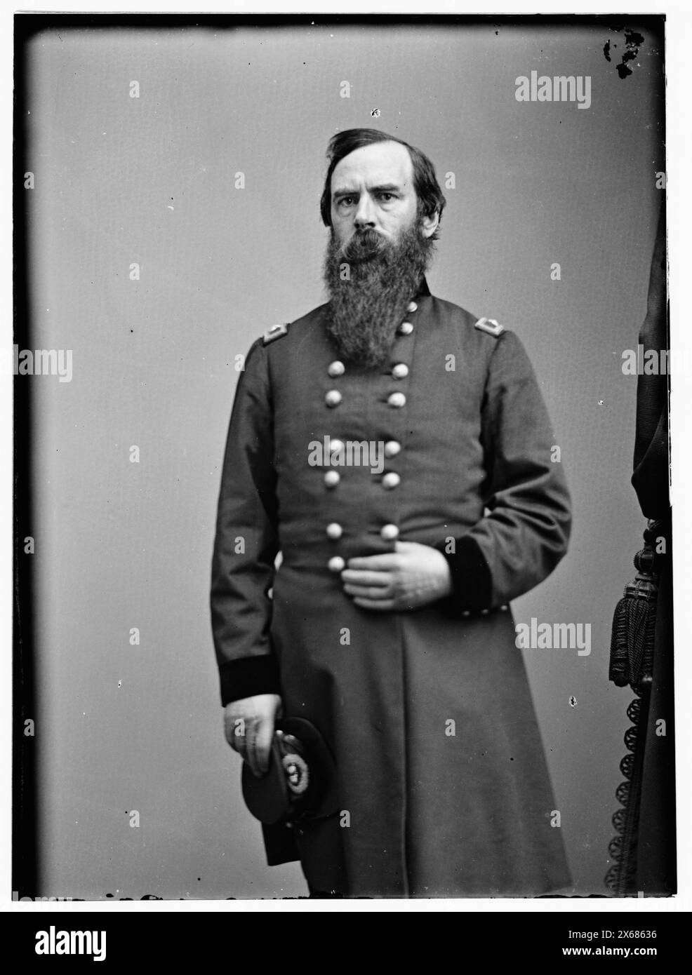 Gen. Richard Busteed, photographies de la guerre de Sécession 1861-1865 Banque D'Images