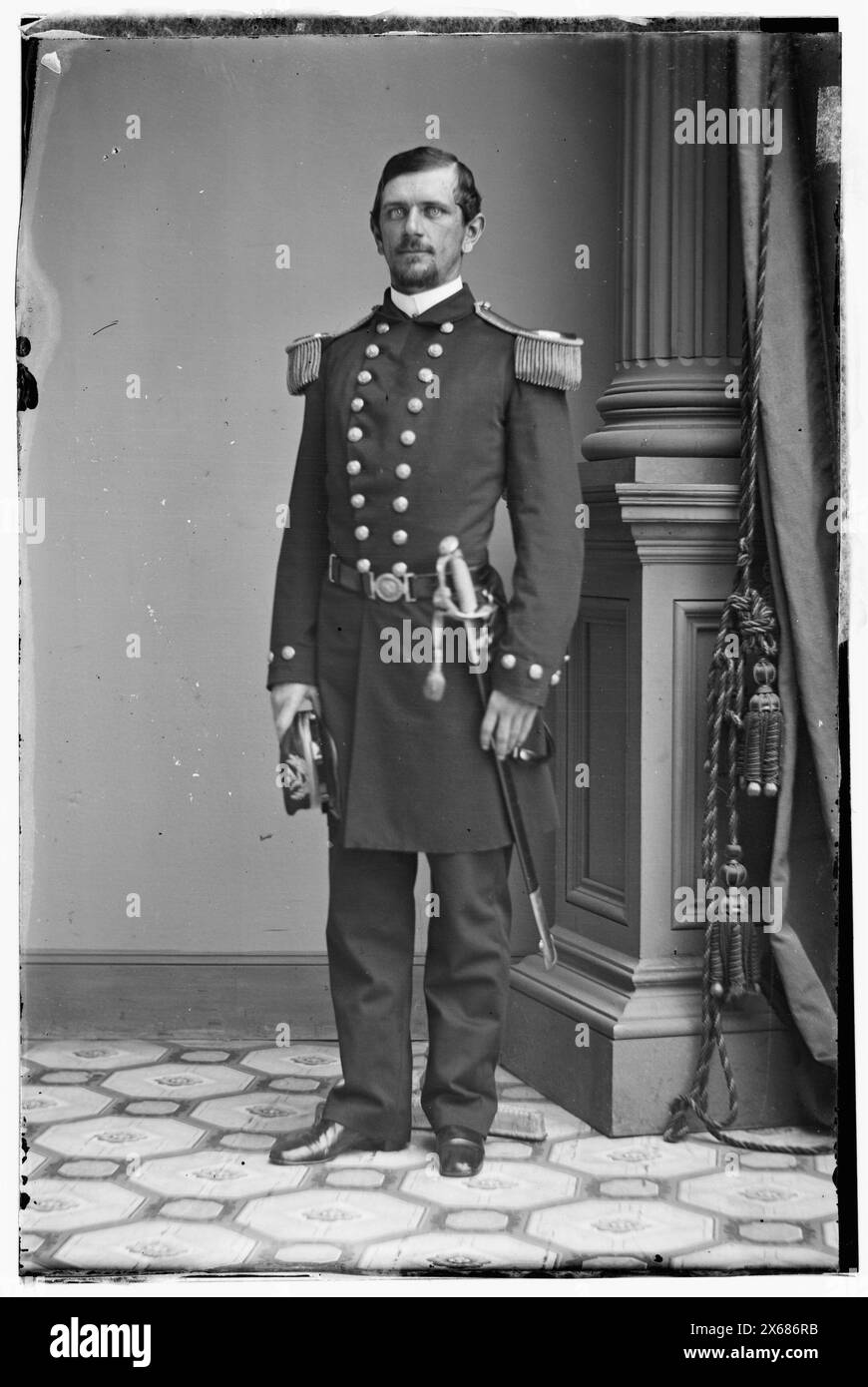 Surg. S.J. Jones, U.S. N., photographies de la guerre de Sécession 1861-1865 Banque D'Images