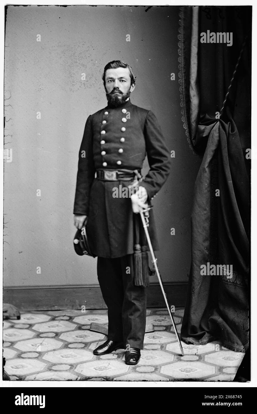 Zagorny ? Charles, photographies de la guerre de Sécession 1861-1865 Banque D'Images
