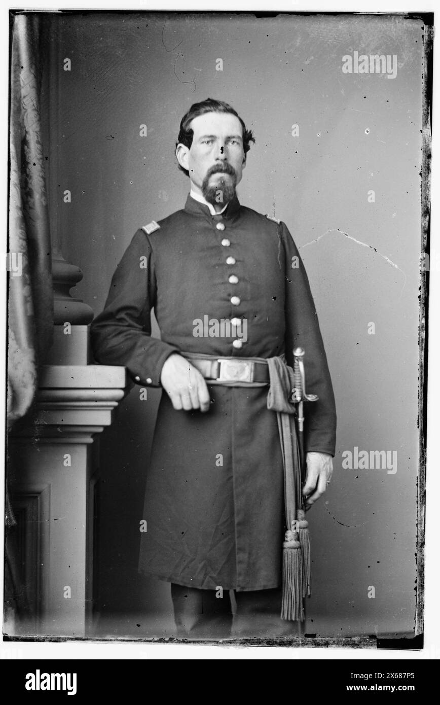 Major James O'Reilly, 69th PA, photographies de la guerre de Sécession 1861-1865 Banque D'Images