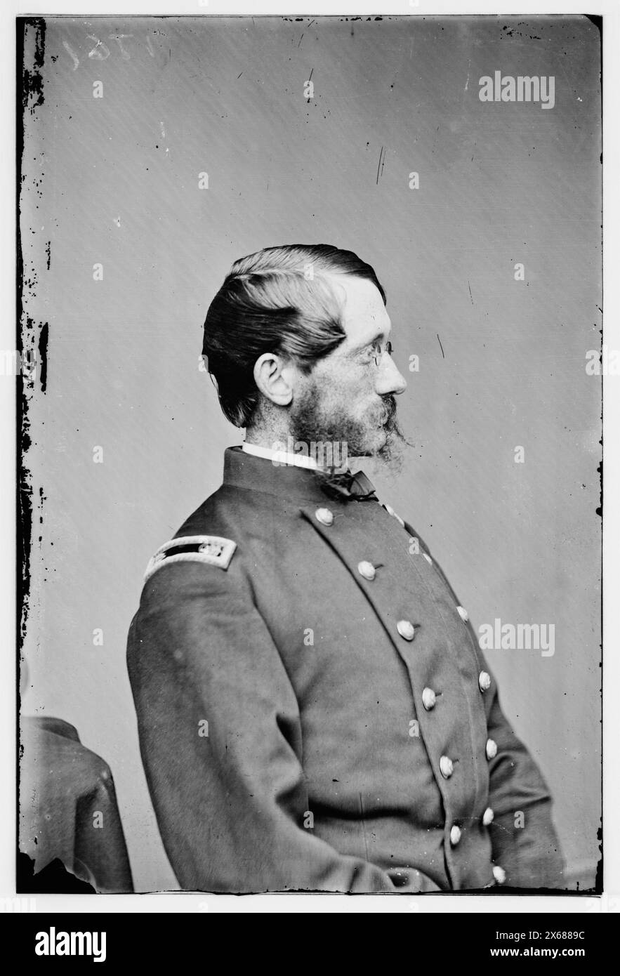 Gen. James A. Hardie, photographies de la guerre de Sécession 1861-1865 Banque D'Images