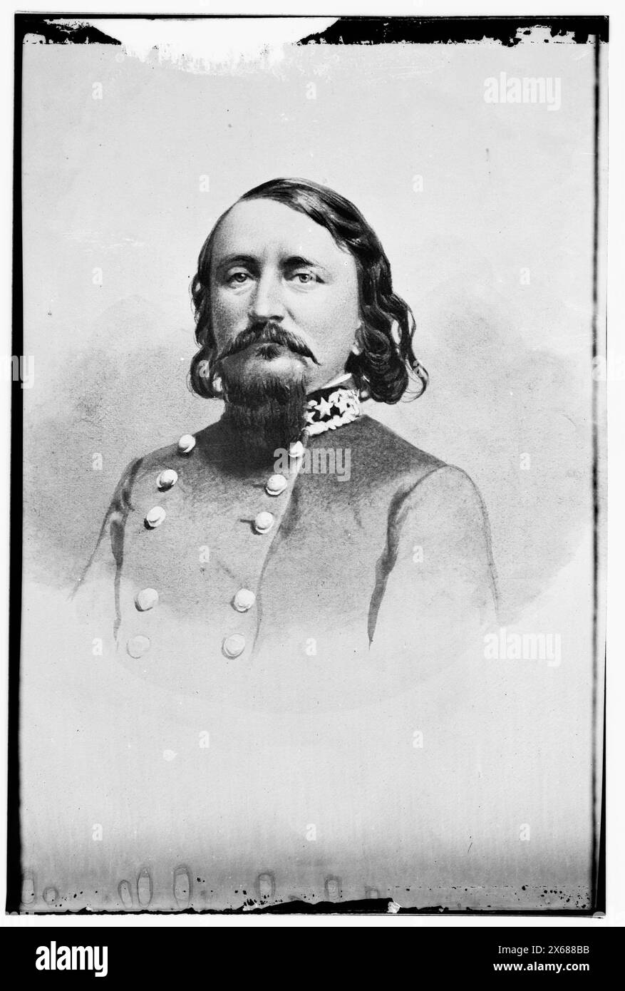 Géo. Pickett, C.S.A. nie ? col. 2, p. 261, photographies de la guerre de Sécession 1861-1865 Banque D'Images