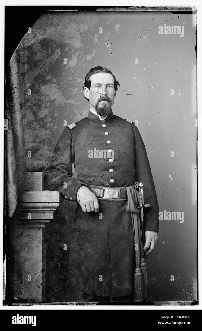 Major James O'Reilly, 69th PA, photographies de la guerre de Sécession 1861-1865 Banque D'Images