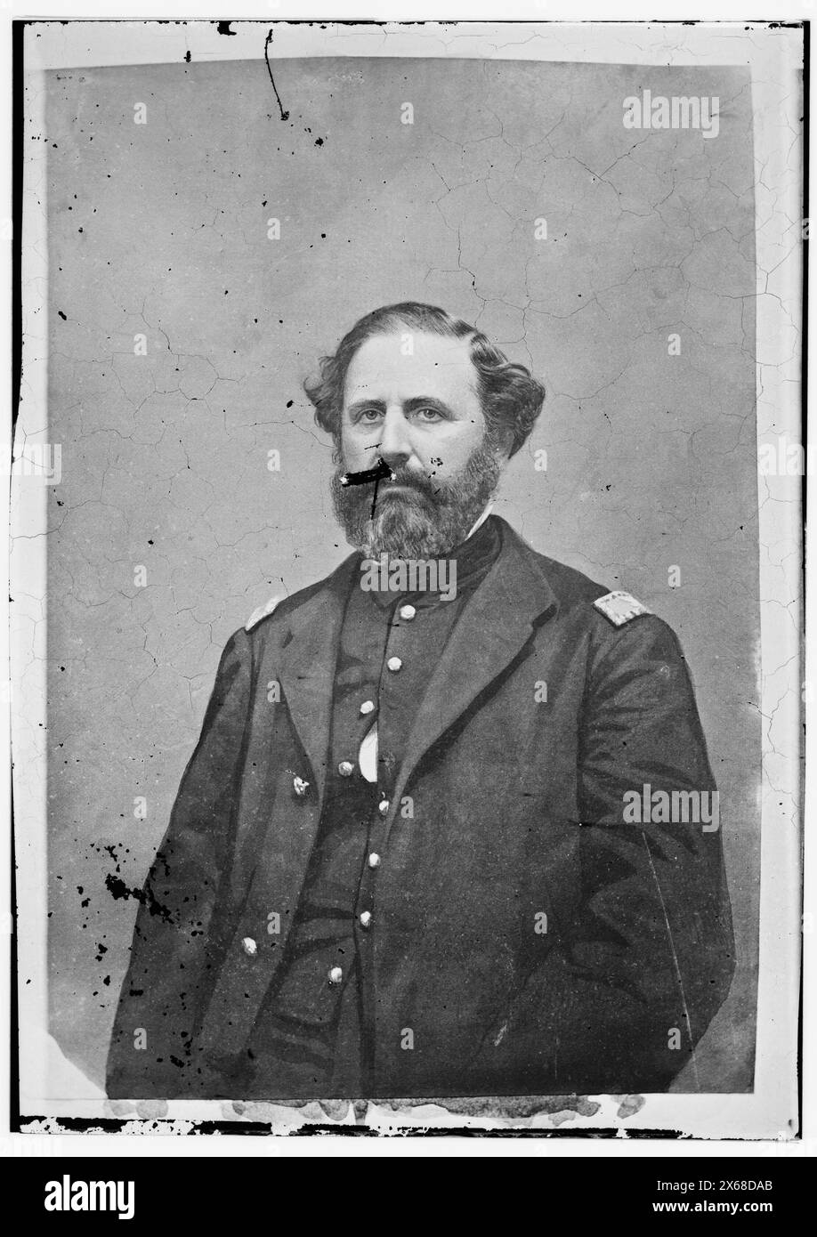 Speed S. Fry, Coll. 4th Ky., photographies de la guerre de Sécession 1861-1865 Banque D'Images