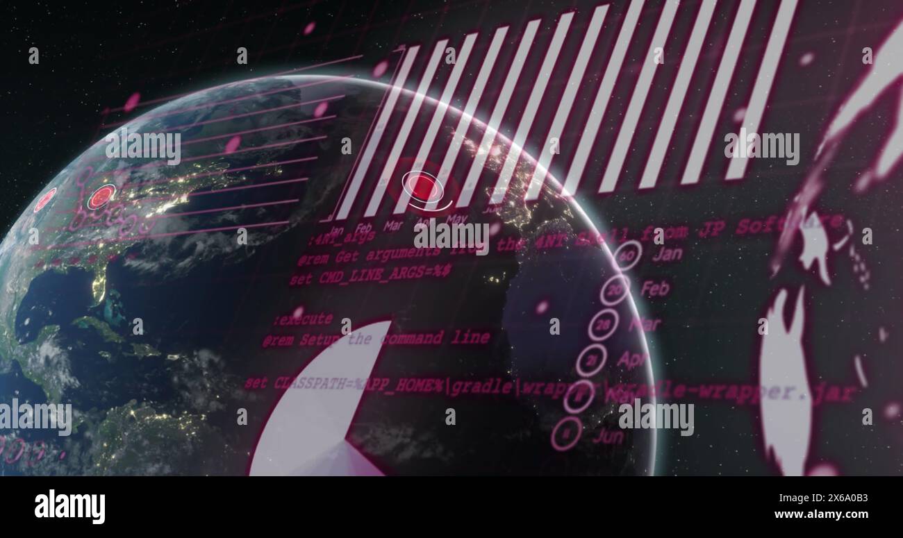 J'ai une question sur cette image, il est dit que les points de localisation du coronavirus rouge sont vus de sp Banque D'Images