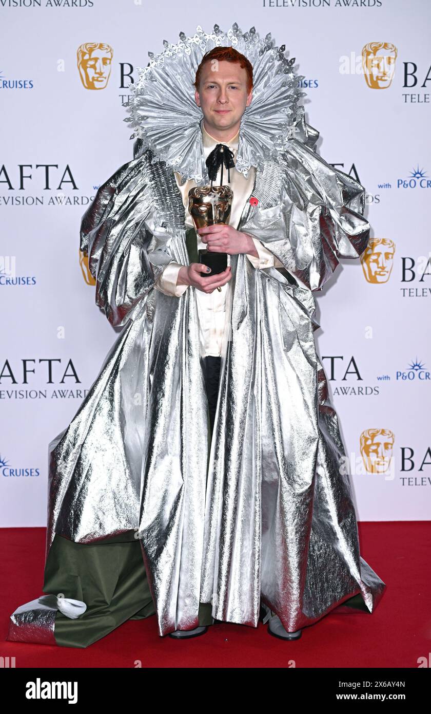 Londres, Royaume-Uni. 12 mai 2024. Joe Lycett avec la performance de divertissement BAFTA aux BAFTA Television Awards 2024, Royal Festival Hall. Crédit : Doug Banque D'Images