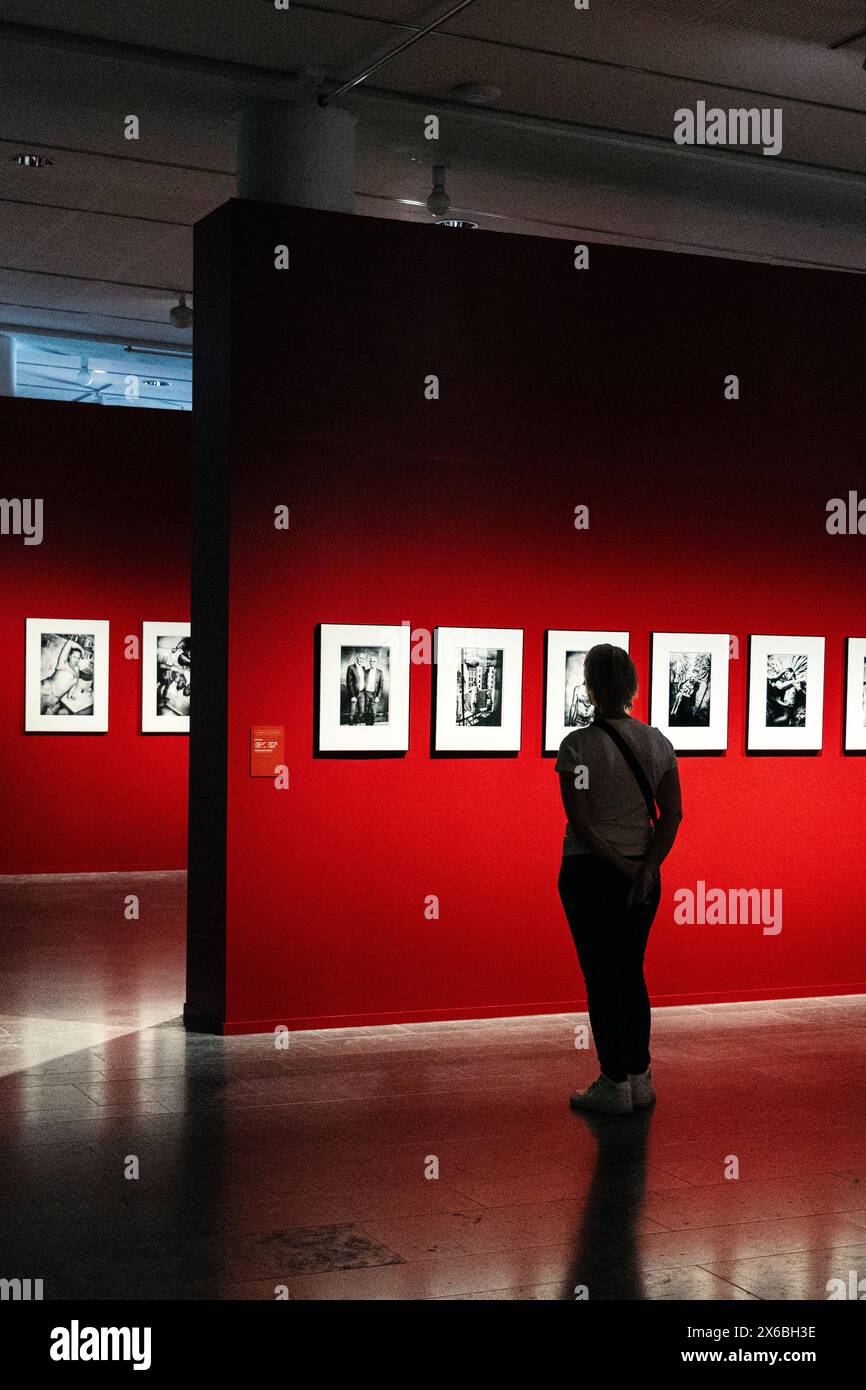 Anders Petersen 'City Diary' 2024 exposition au Hasselblad Center, Gothenburg Museum of Art, Gothenburg, Suède Banque D'Images