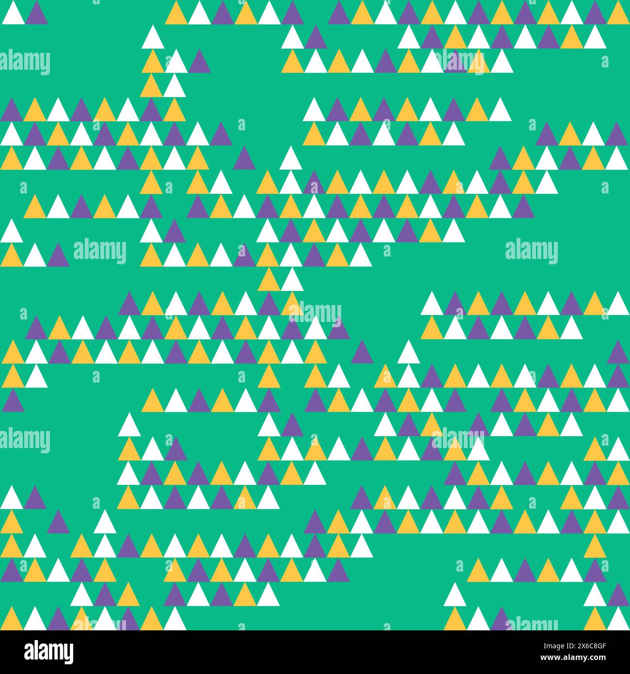 Triangle vert sans couture Illustration de Vecteur
