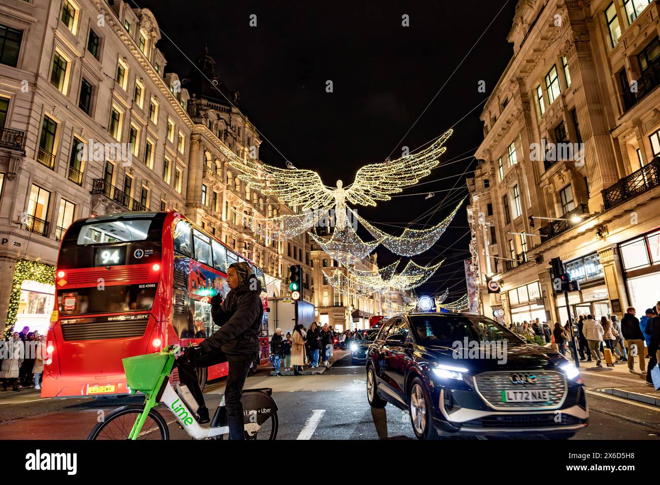 Noël à Londres, Royaume-Uni Banque D'Images