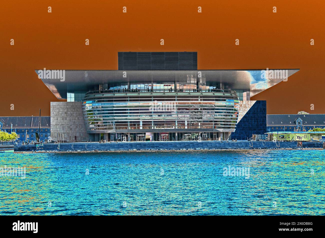 Stranger Than Fiction - vue d'un autre monde - l'opéra royal danois Banque D'Images